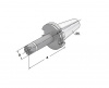 Цанговая оправка с мини-гайкой SPK (SK40-ER20M-100)