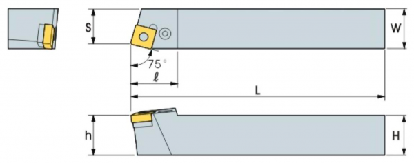 Державка токарная PSBNL3232-P19