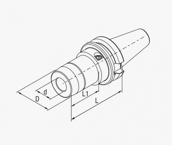 Гидравлический патрон SPK (BT50-HDC10-105)