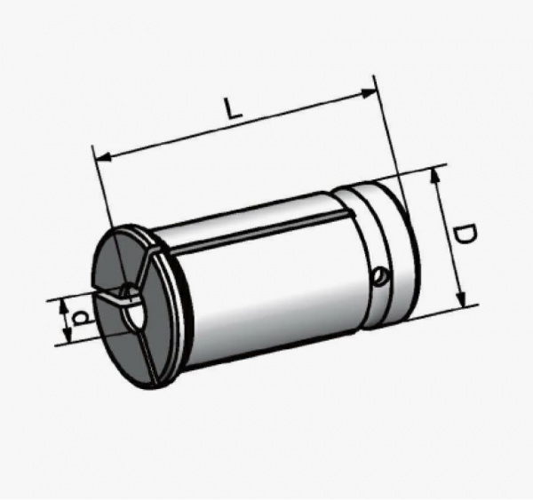 Переходная втулка для силовых патронов SPK (SC32-08)