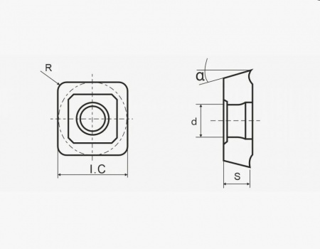 Пластина твердосплавная SOMT050204-KDP RP9125C