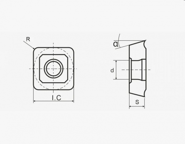 Пластина твердосплавная SOMT050204-KDP RP9125C