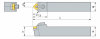 Державка токарная MSDNN2525M12