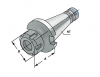 Цанговые оправки SPK (NT50xER25 M24x3.0)