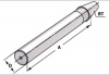 Контрольная оправка SPK ( BT50-50-300)