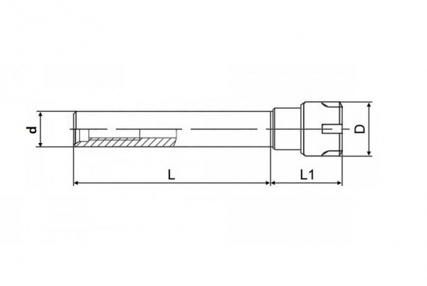 Удлинитель цанговый SPK (C20-ER16M-150)