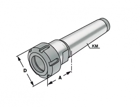 Цанговые оправки SPK (MTB4xER25 M16x2.0)