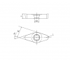 Пластина твердосплавная SPK VCGT220530E-AL SUN20